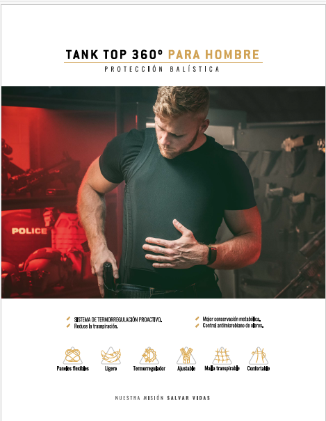 Tank Top 360° - Protección Balística