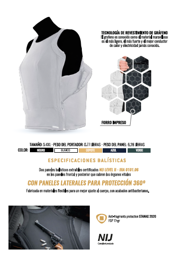Tank top 360° - Protección Balística